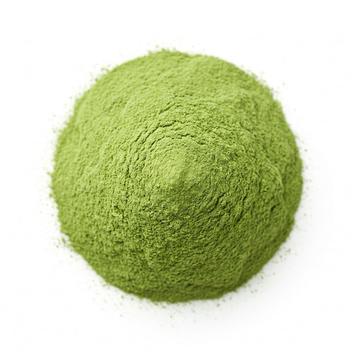 Poudre de matcha cérémonial, vert jade, texture très fine